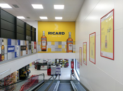 Rotulación interior en supermercado: vinilos, impresión digital